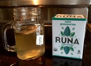 Runa clean energy mint guayusa tea