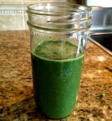 Heealthy green smoothie